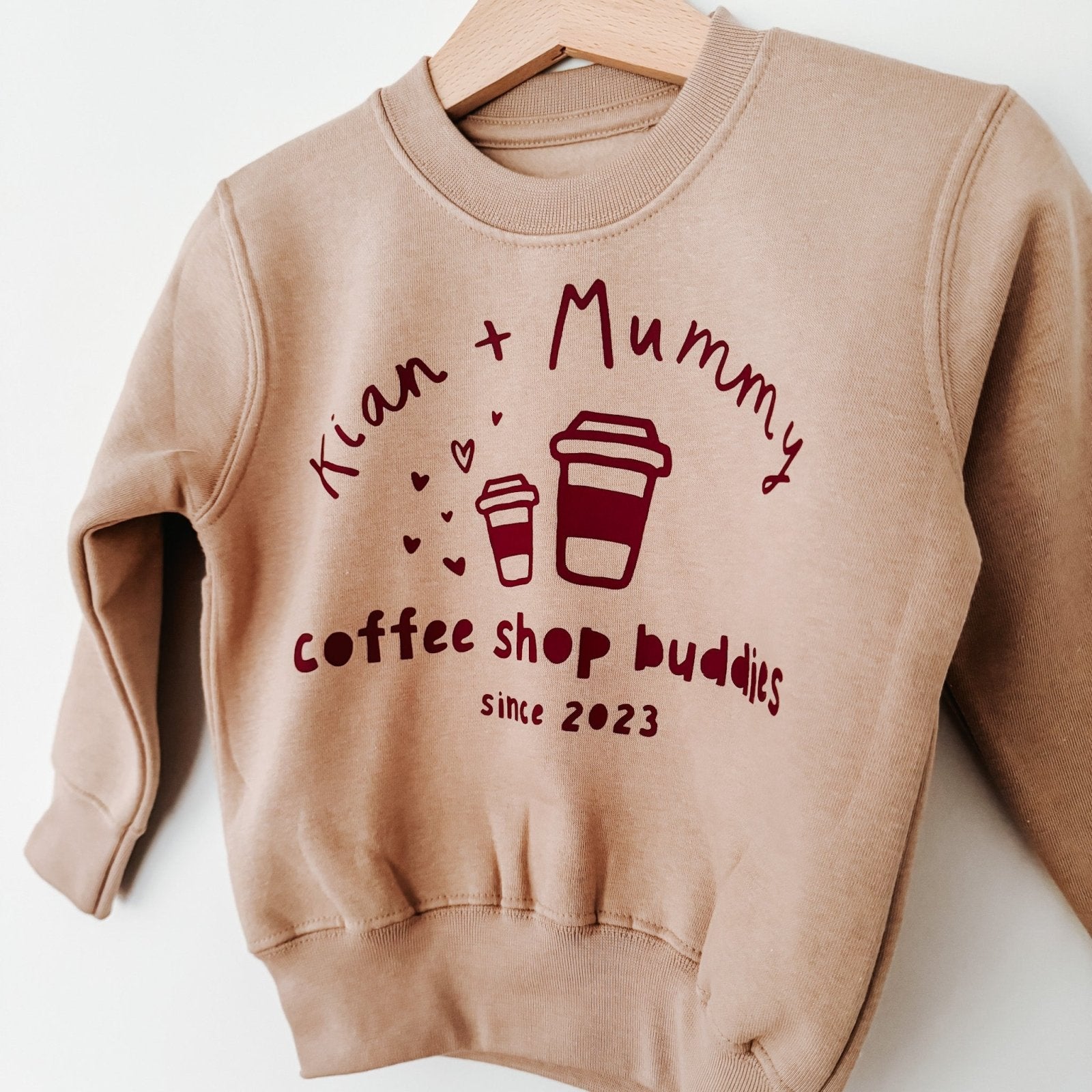 Coffee Buddies Children's Jumper - I am Nat Ltd - Children's Jumper