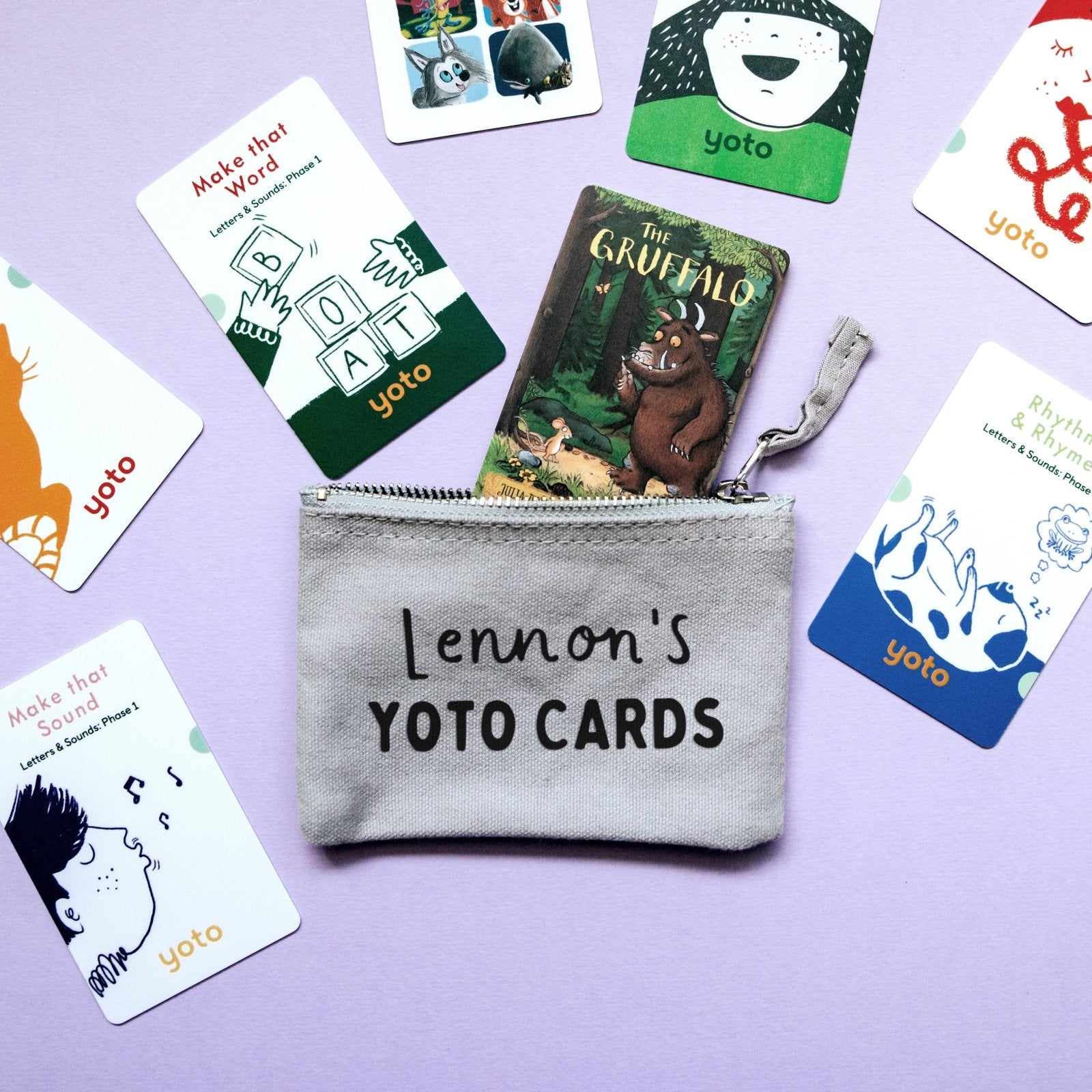 Personalised Yoto Card Pouch - I am Nat Ltd - Pouch
