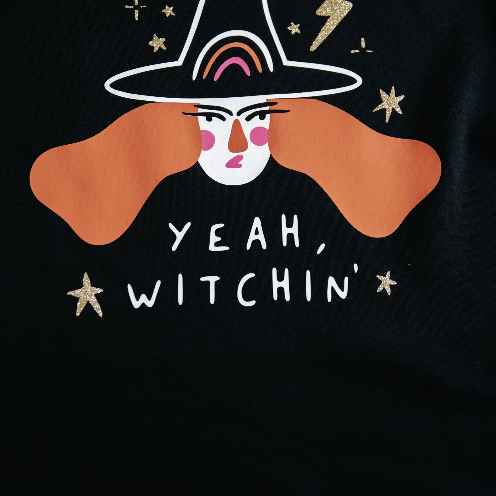 Yeah, Witchin&#39; Children&#39;s Halloween T-Shirt - I am Nat Ltd - Children&#39;s T-Shirt