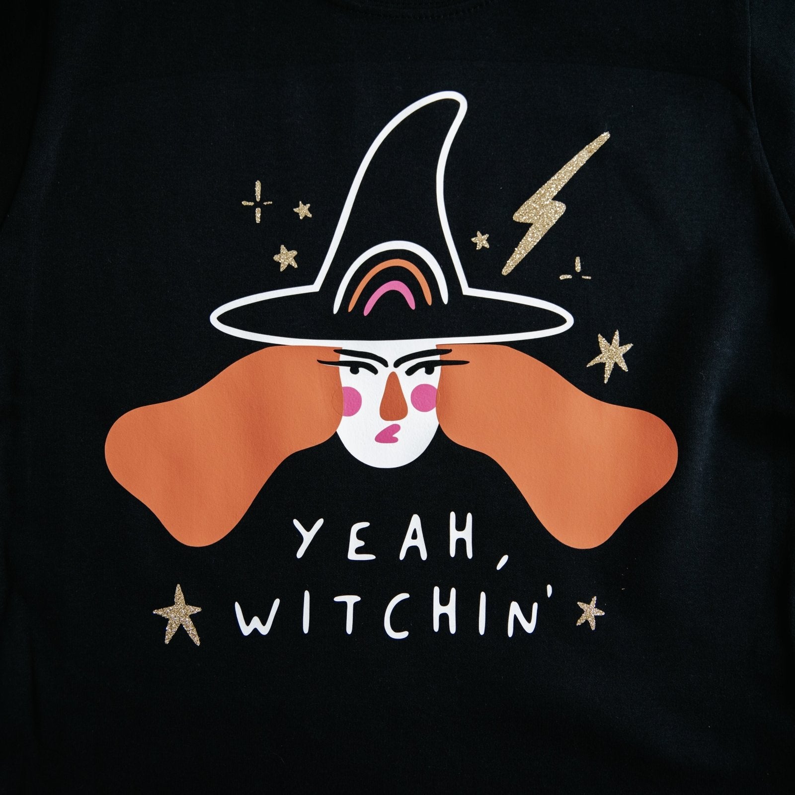 Yeah, Witchin&#39; Children&#39;s Halloween T-Shirt - I am Nat Ltd - Children&#39;s T-Shirt